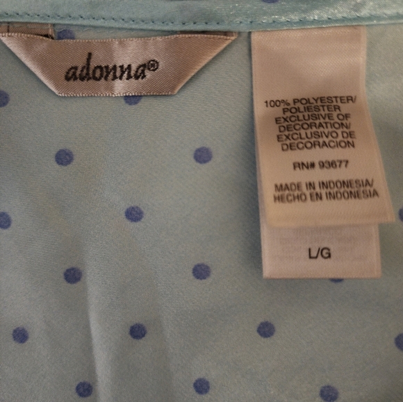 Madonna Women's Lace Accented Slip Dress Lingerie - Picture 12 of 12